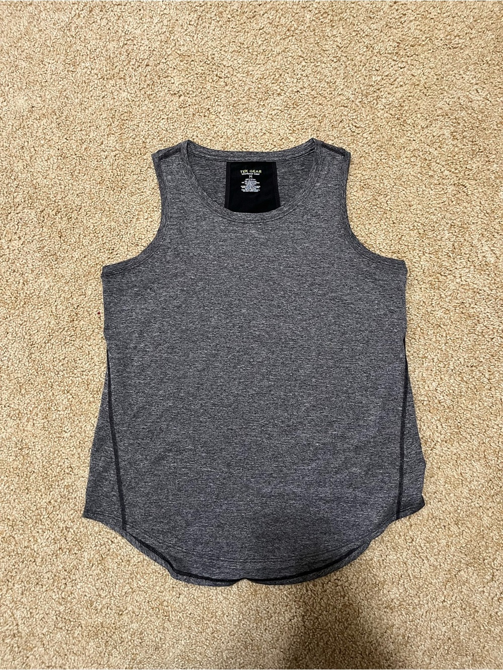 Tek Gear Dry Tek Gray Speckled Tank Top - Women’s Medium